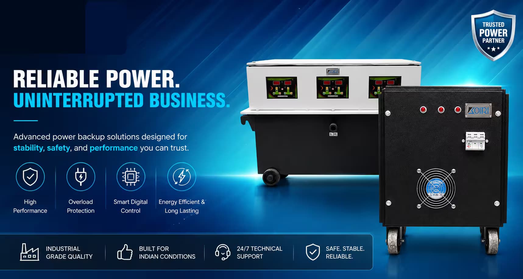 Online UPS for Data Centers and Hospitals