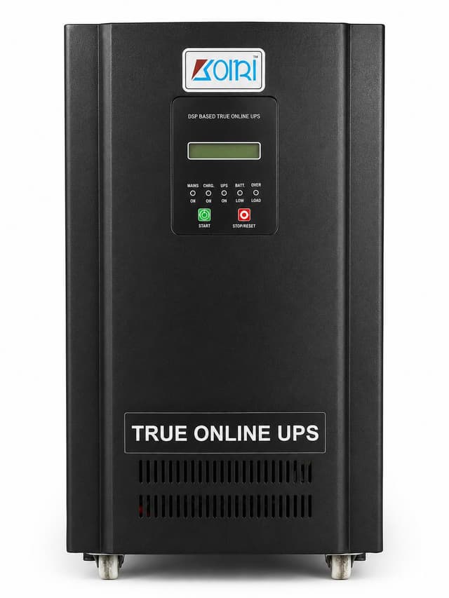 Koiri 5 KVA 3:1 Phase 192 VDC Power-Pro On-Line UPS with Inbuilt Isolation Transformer
